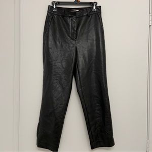 Aritzia Babaton Leather Pants